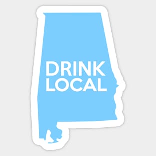 Alabama Drink Local AL Blue Sticker